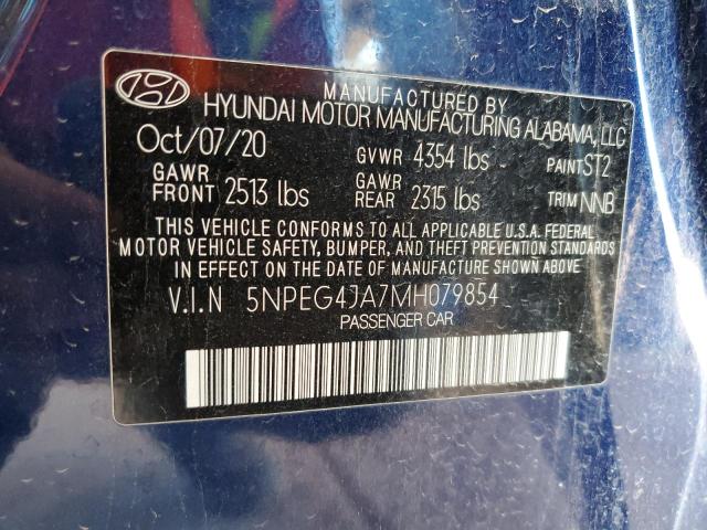 2021 HYUNDAI SONATA SE - 5NPEG4JA7MH079854