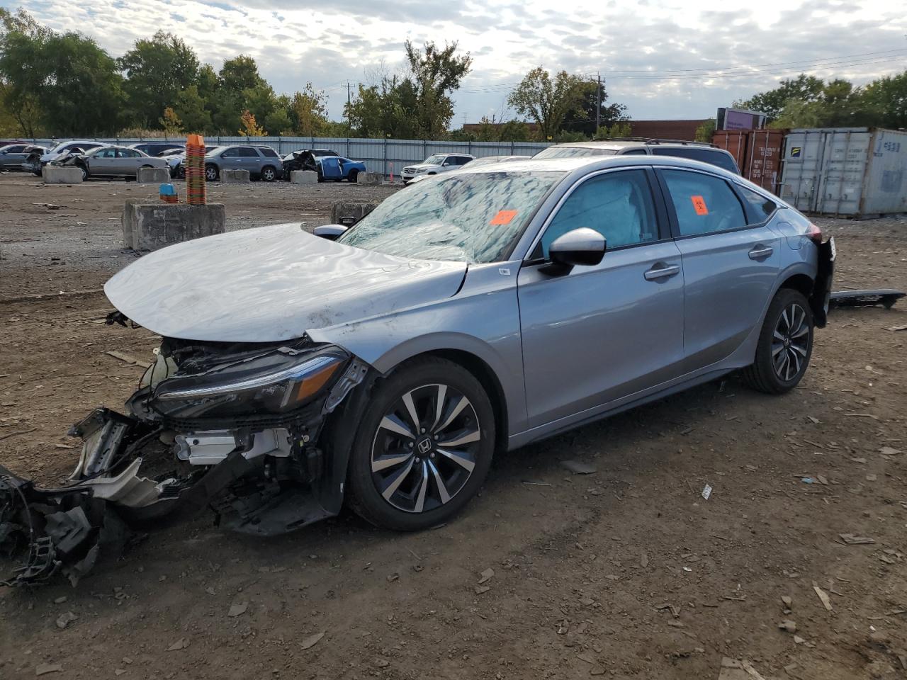 Lot #3298233050 2024 HONDA CIVIC EXL