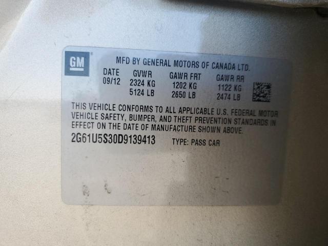 2013 CADILLAC XTS PLATIN #3286683307