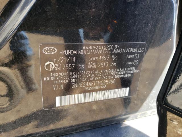 2015 HYUNDAI SONATA SE - 5NPE24AF1FH025768