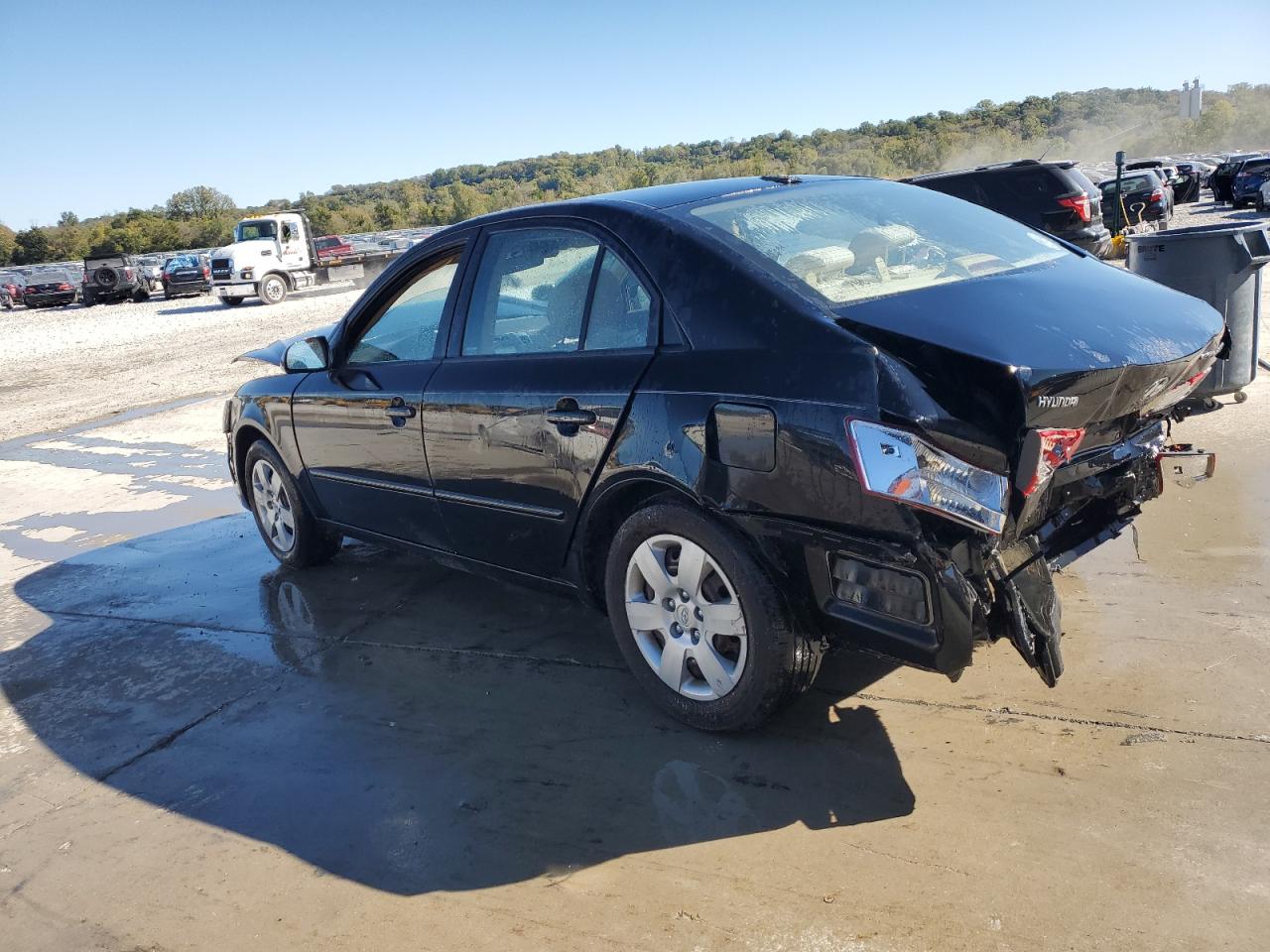 Lot #3291436154 2009 HYUNDAI SONATA GLS