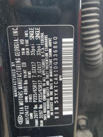 2013 KIA SORENTO LX - 5XYKTCA61DG336860