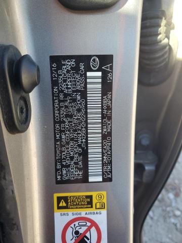 2017 LEXUS CT 200 - JTHKD5BH2H2296960