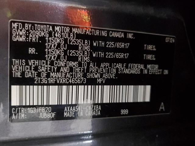 2024 TOYOTA RAV4 LE - 2T3G1RFVXRC465673