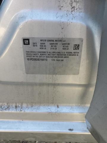 2016 CHEVROLET CRUZE LIMI #3291787577