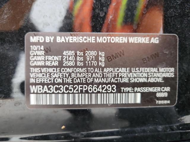 2015 BMW 320 I XDRI WBA3C3C52FP664293