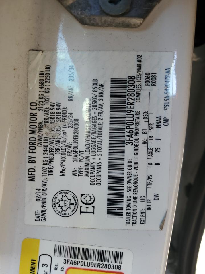 FORD FUSION SE HYBRID