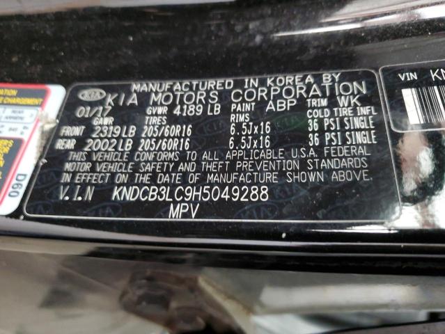 2017 KIA NIRO FE KNDCB3LC9H5049288