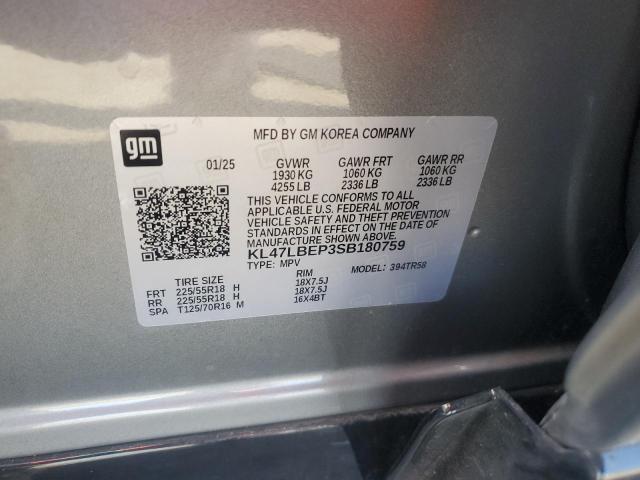 2025 BUICK ENVISTA SP - KL47LBEP3SB180759