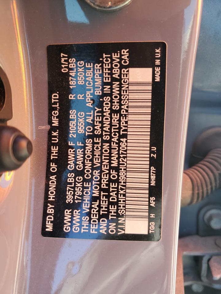 HONDA CIVIC SPORT TOURING