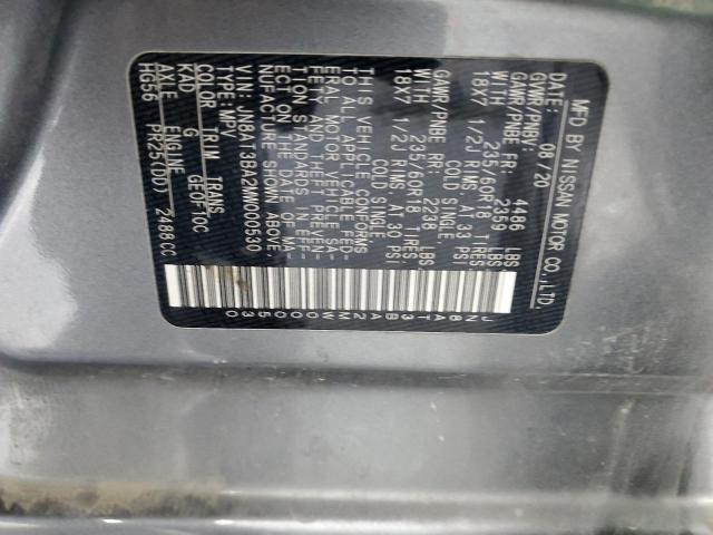 2021 NISSAN ROGUE SV #3296085867