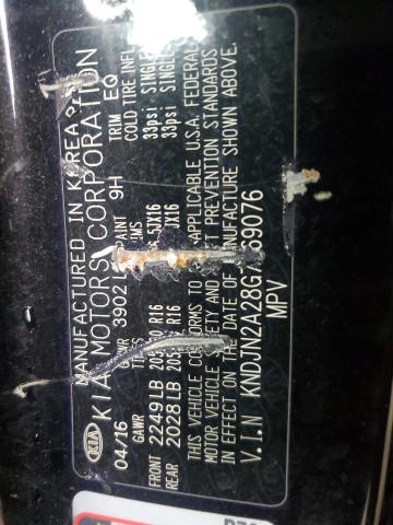 2016 KIA SOUL - KNDJN2A28G7369076