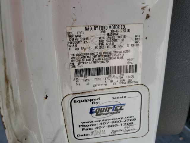 2011 FORD F150 SUPER - 1FTFX1EF7BFC28070