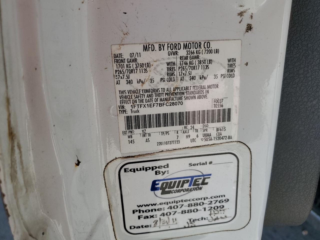 FORD F-150 SUPER CAB