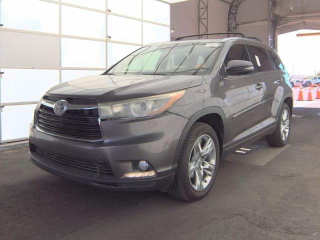 TOYOTA HIGHLANDER 2014 gray 4dr spor gas 5TDYKRFH6ES024595 photo #3