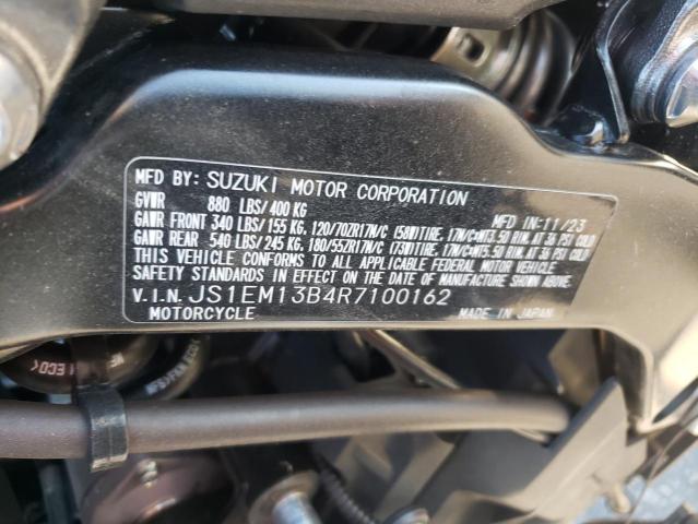 2024 SUZUKI GSX800 F #3296250516