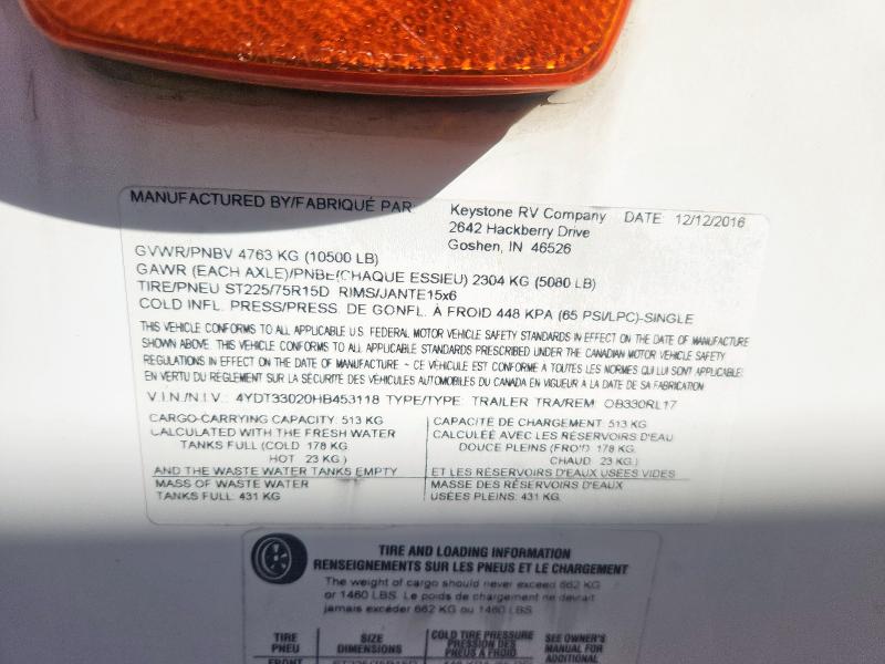 2017 KYRV TRAILER #3312415609