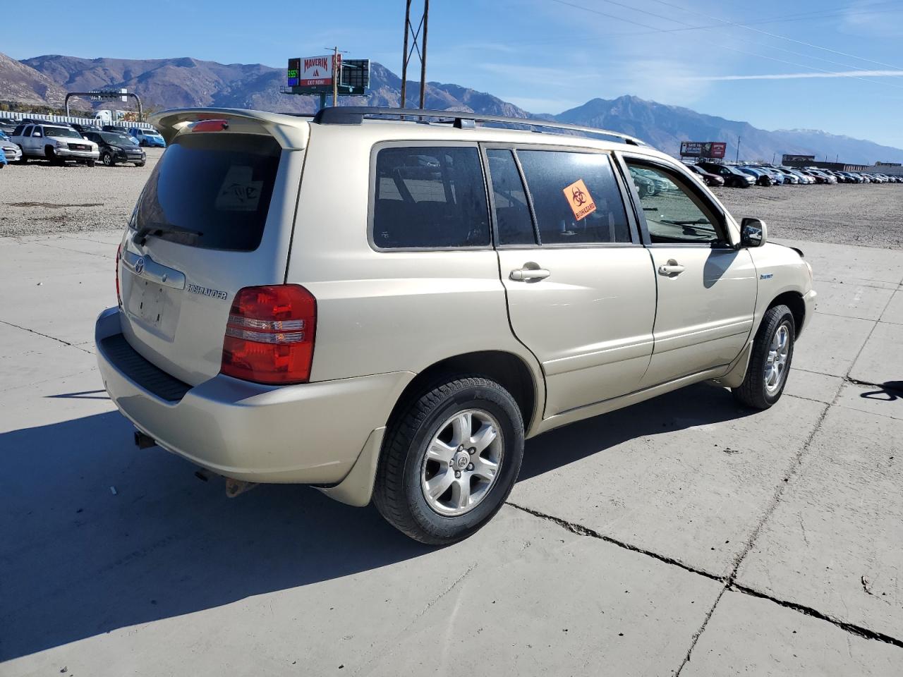 Lot #3290471787 2001 TOYOTA HIGHLANDER