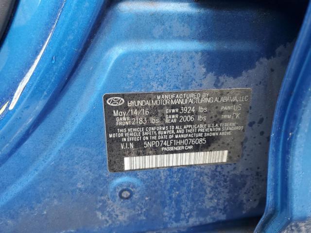 2017 HYUNDAI ELANTRA SE #3296349181