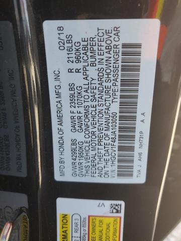 2018 HONDA ACCORD EX #3297181892