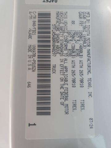 2024 TOYOTA TUNDRA CRE #3304001645