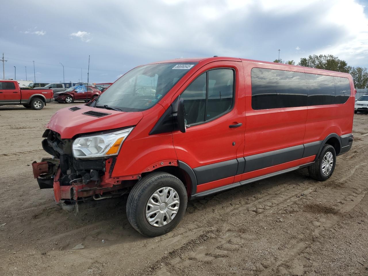 Lot #3302713038 2016 FORD TRANSIT T-