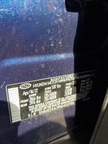 2022 HYUNDAI SANTA FE S #3297894806