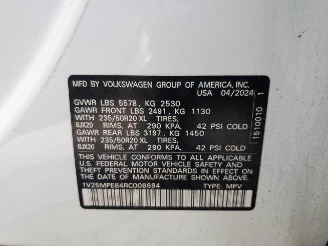 2024 VOLKSWAGEN ID.4 S #3316107247