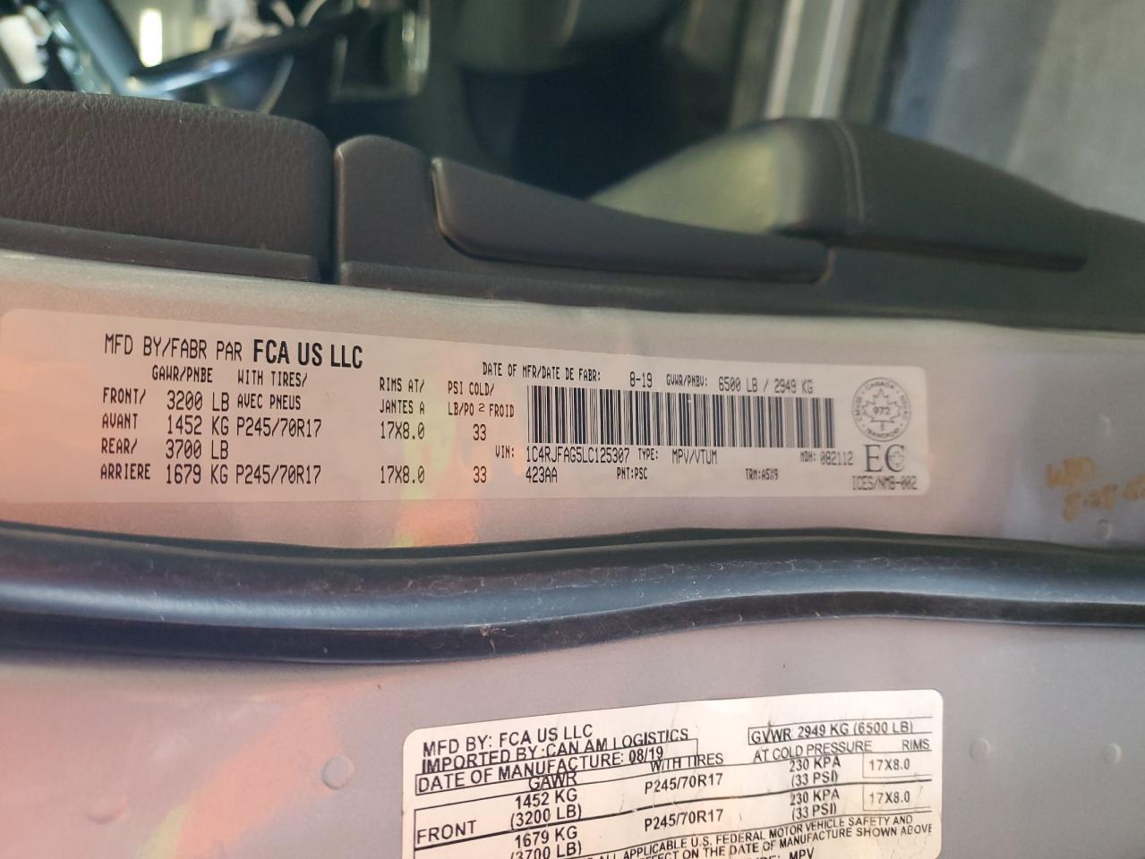 JEEP GRAND CHEROKEE LAREDO