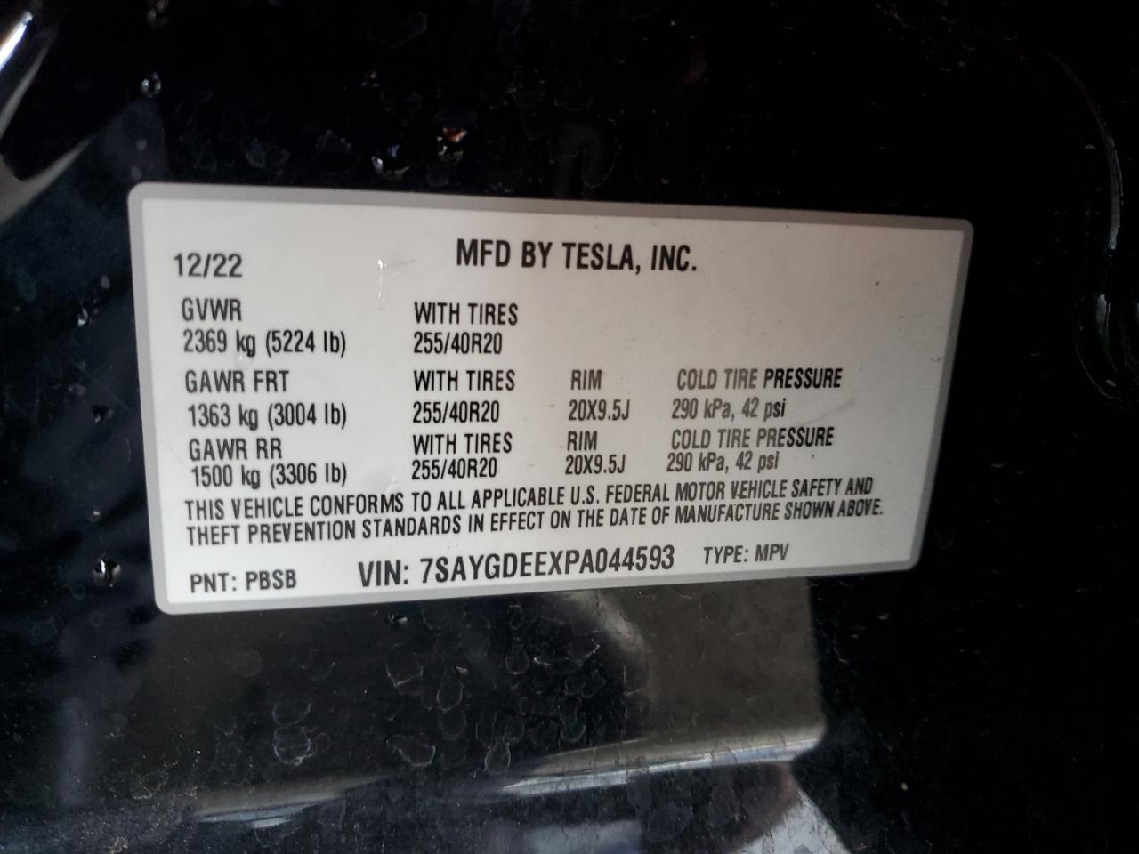 TESLA MODEL Y