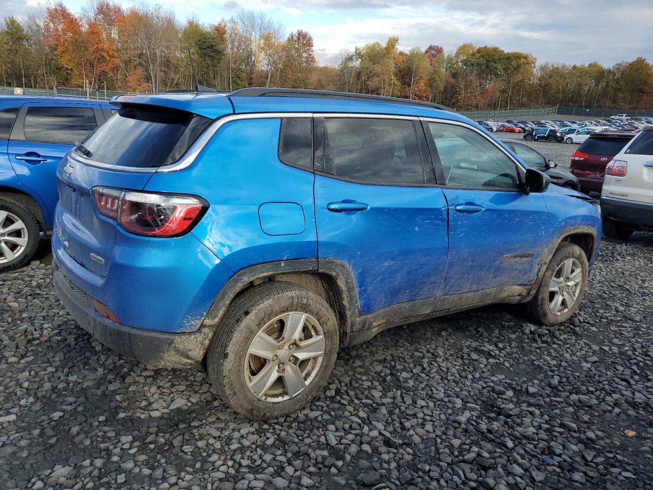 Lot #3308459275 2022 JEEP COMPASS LA