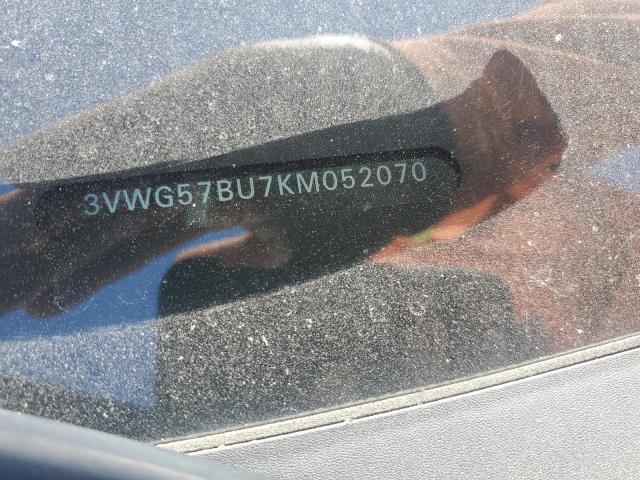 2019 VOLKSWAGEN JETTA SEL 3VWG57BU7KM052070