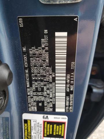 2009 TOYOTA VENZA #3275691790