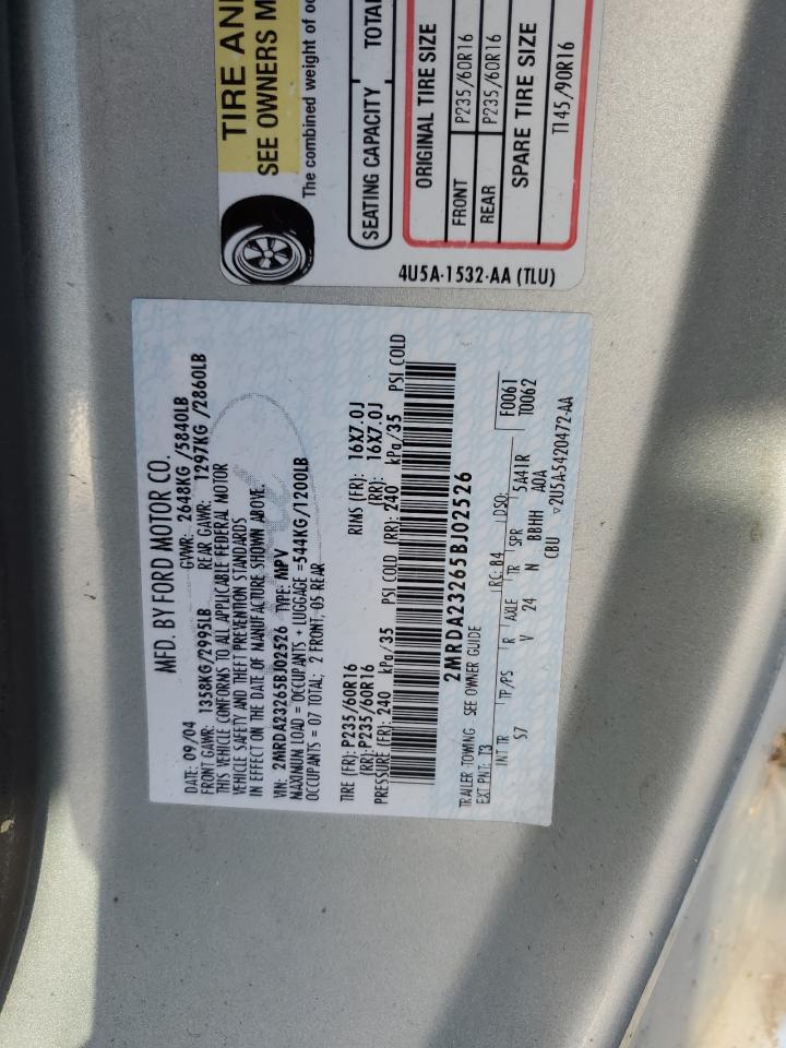 Lot #3277282389 2005 MERCURY MONTEREY P