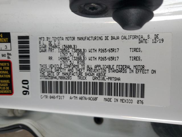 2020 TOYOTA TACOMA DOU 3TMDZ5BN4LM086203