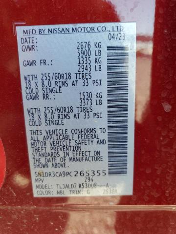 2023 NISSAN PATHFINDER #3296896869