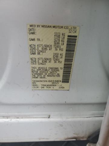 2015 NISSAN ARMADA SV - 5N1BA0NC0FN605989