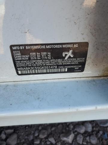 2016 BMW 320 XI - WBA8A3C55GK551478