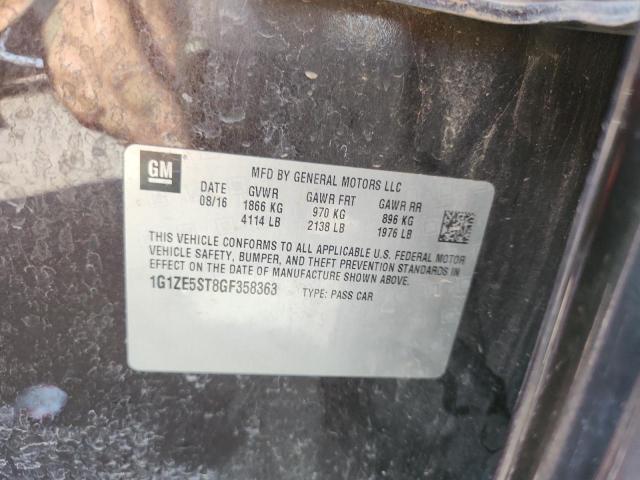 2016 CHEVROLET MALIBU LT - 1G1ZE5ST8GF358363