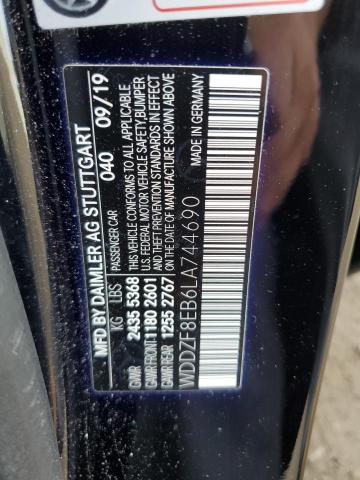 2020 MERCEDES-BENZ E 350 4MATIC WDDZF8EB6LA744690