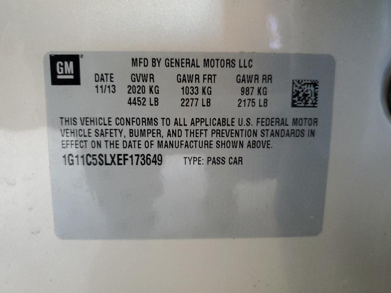 CHEVROLET MALIBU 1LT