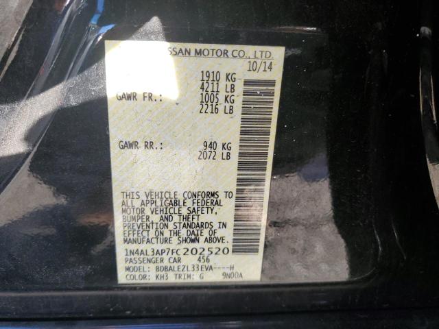 2015 NISSAN ALTIMA 2.5 1N4AL3AP7FC202520