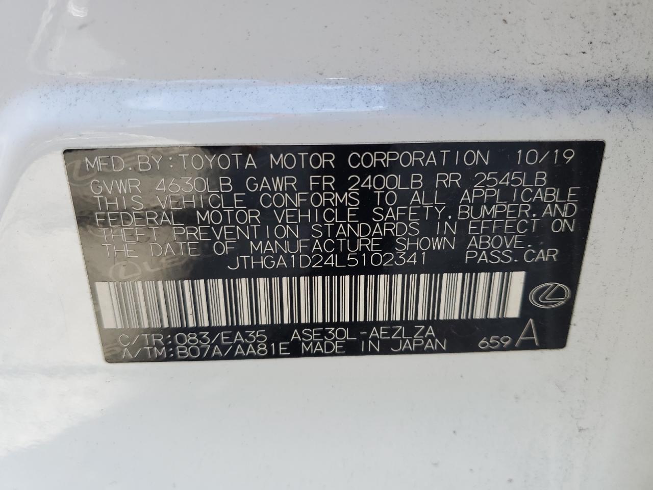 LEXUS IS 300 F SPORT