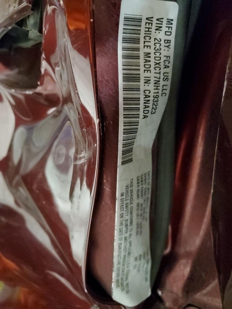 2022 DODGE CHARGER R/ #3284146554