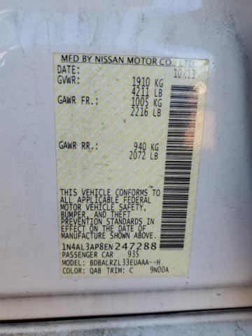 2014 NISSAN ALTIMA 2.5 - 1N4AL3AP8EN247288