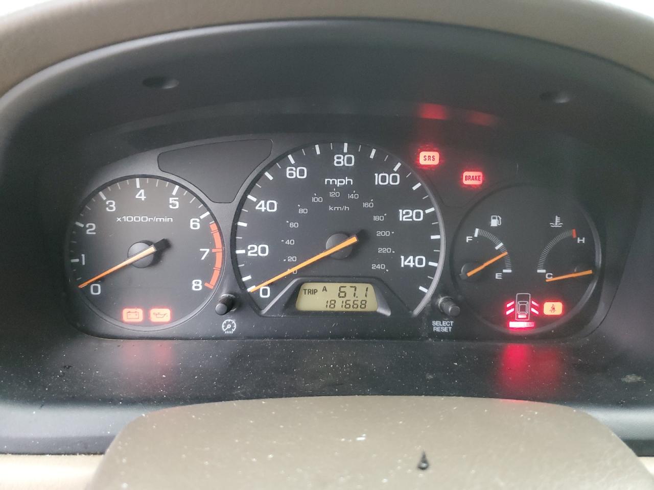 Lot #3287327981 2001 HONDA ACCORD LX