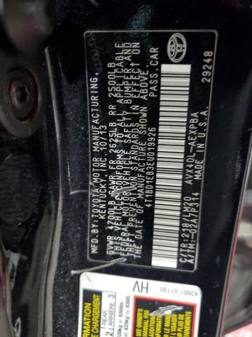 2014 TOYOTA AVALON HYBRID - 4T1BD1EB3EU019926