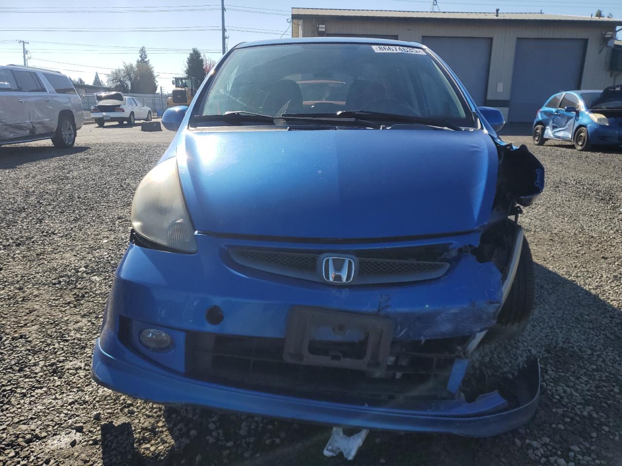 Lot #3291230983 2007 HONDA FIT S