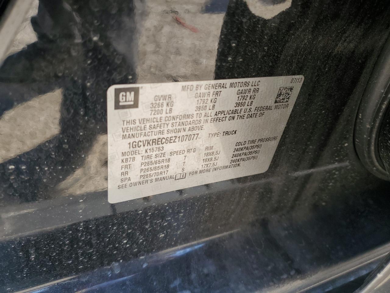 CHEVROLET SILVERADO K1500 LT