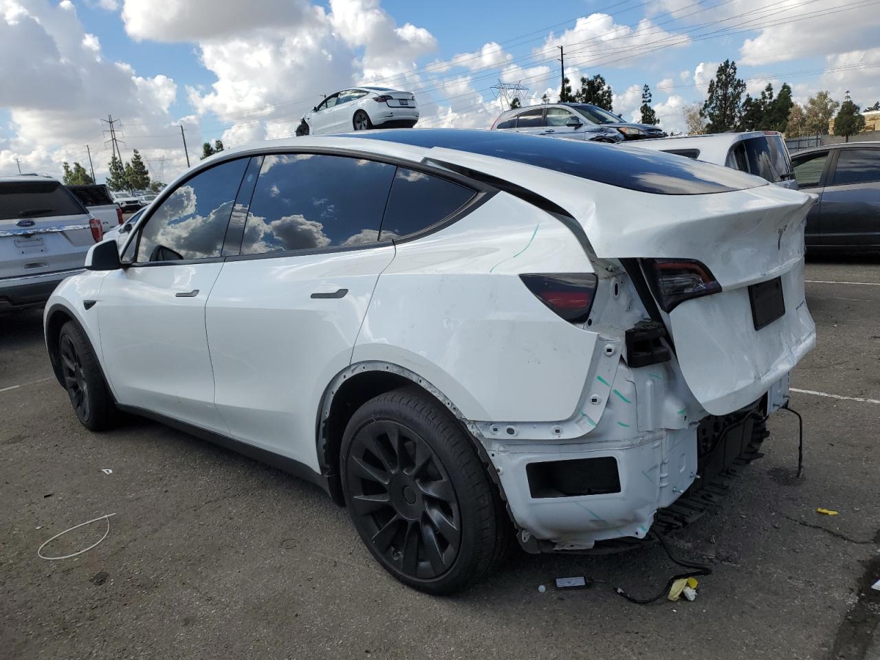 Lot #3308600502 2022 TESLA MODEL Y